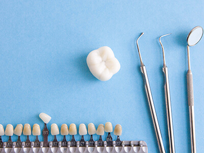 審美治療（ジルコニア補綴）、（ノンクラスプデンチャー）